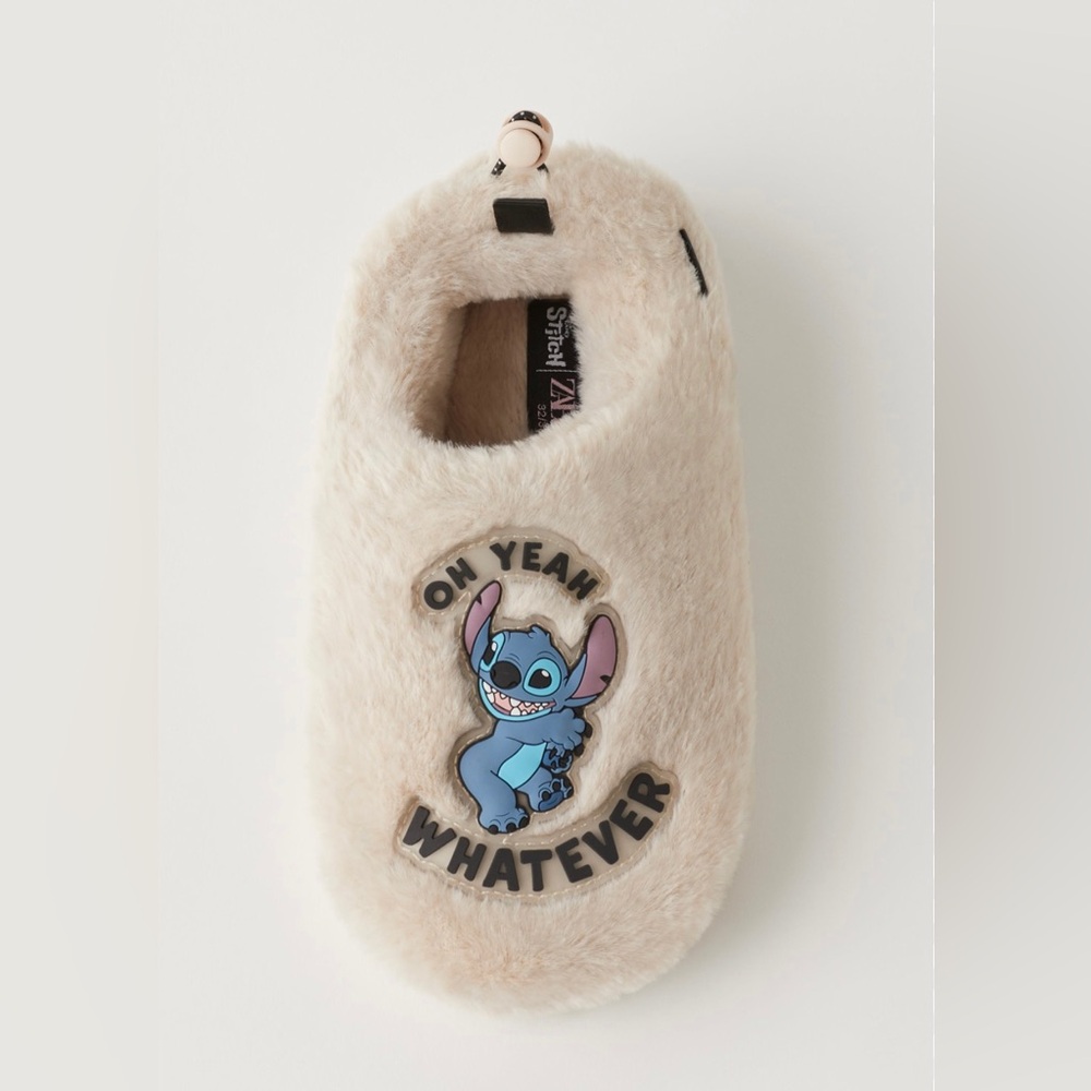 ZARA Kids slippers lilo&stich size 12